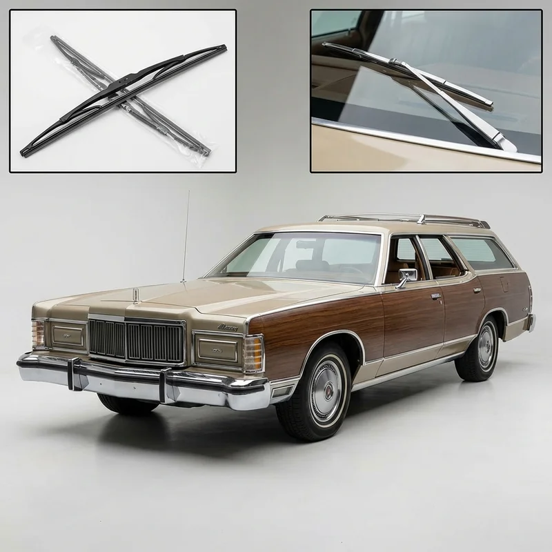 Passenger Side Wiper Blade for Mercury Colony Park (1961 - 1991) - 1